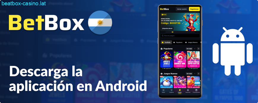 Instalar la aplicación de BeatBox AR en Android