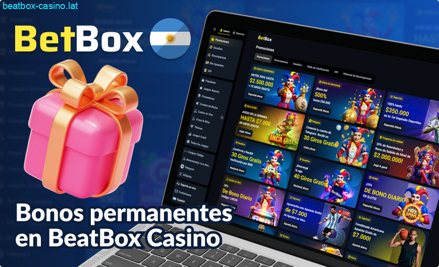 Promociones permanentes en BeatBox AR